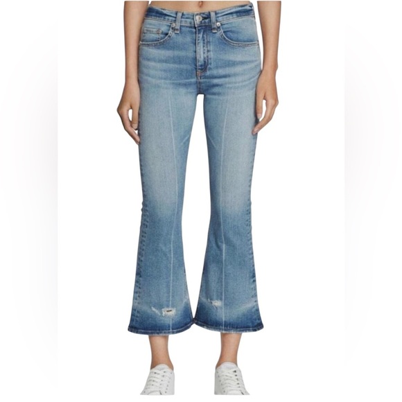Rag & Bone 10 inch Flare in Vale - Picture 1 of 9